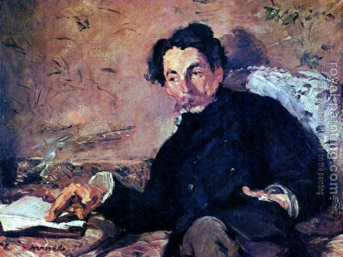 Edouard Manet : Portrait of Stephane Mallarme